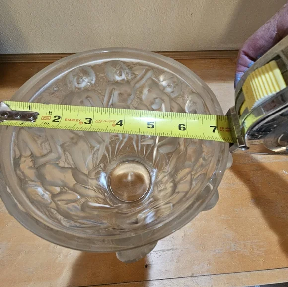 Lalique Crystal Vase - Picture 3 of 7